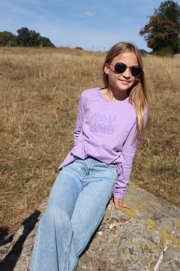 T-shirt Mauve – Image 2